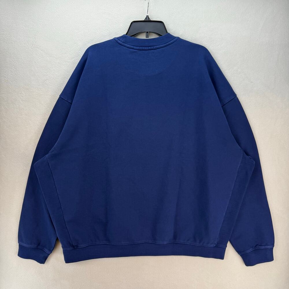 NIKE AIR "LONDON" XL CREWNECK SWEATSHIRT OVERSIZED SWEATSHIRT HQ1099-492 NAVY - Picture 6 of 6